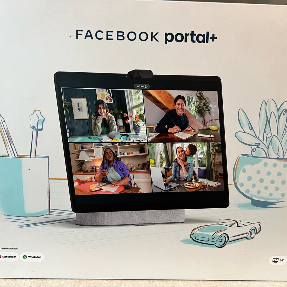 Facebook Portal+ Smart Video Calling Device